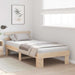 Cadru de pat cu headboard Maro 80 x 200 cm - WALTI WALTI