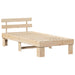 Cadru de pat cu headboard Maro 80 x 200 cm - WALTI WALTI