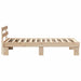 Cadru de pat cu headboard Maro 80 x 200 cm - WALTI WALTI