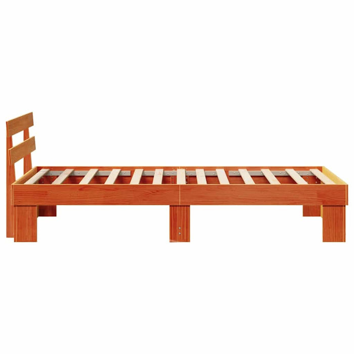 Cadru de pat cu headboard Maro 90 x 190 cm - WALTI WALTI