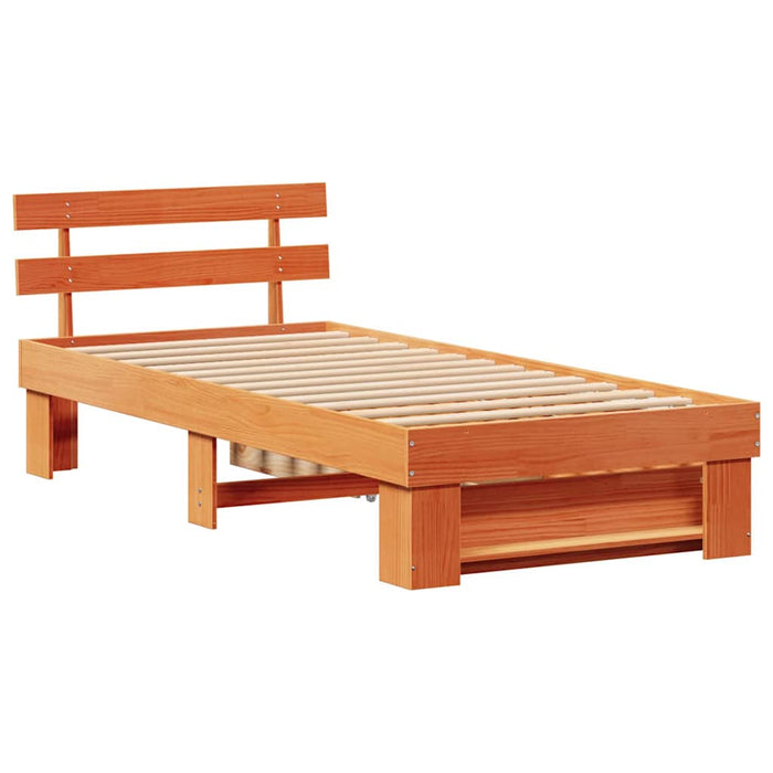 Cadru de pat Maro ceruit 90 x 200 cm Lemn masiv de pin - WALTI WALTI