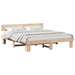 Cadru de pat natural 180 x 200 cm Lemn de pin masiv - WALTI WALTI