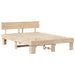Cadru de pat natural 140 x 200 cm Lemn de pin masiv - WALTI WALTI