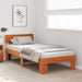 Cadru de pat Maroniu cerat 75 x 190 cm Lemn de pin masiv - WALTI WALTI