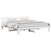 Cadru de pat cu headboard Alb 180 x 200 cm Lemn de pin masiv - WALTI WALTI