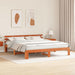 Cadru de pat Maroniu cerat 180 x 200 cm Lemn de pin masiv - WALTI WALTI