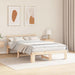 Cadru de pat natural 140 x 190 cm Lemn de pin masiv - WALTI WALTI