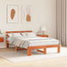 Cadru de pat Maroniu cerat 135 x 190 cm Lemn de pin masiv - WALTI WALTI