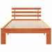 Cadru de pat Maroniu cerat 75 x 190 cm Lemn de pin masiv - WALTI WALTI