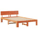 Cadru de pat Maroniu cerat 120 x 190 cm Lemn de pin masiv - WALTI WALTI