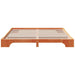 Cadru de pat Maroniu cerat 200 x 200 cm Lemn de pin masiv - WALTI WALTI