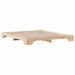 Cadru de pat natural 180 x 200 cm Lemn de pin masiv - WALTI WALTI