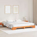 Cadru de pat Maroniu cerat 180 x 200 cm Lemn de pin masiv - WALTI WALTI