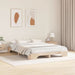 Cadru de pat natural 160 x 200 cm Lemn de pin masiv - WALTI WALTI