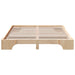 Cadru de pat natural 150 x 200 cm Lemn de pin masiv - WALTI WALTI