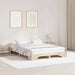 Cadru de pat natural 140 x 200 cm Lemn de pin masiv - WALTI WALTI