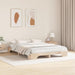 Cadru de pat natural 140 x 200 cm Lemn de pin masiv - WALTI WALTI