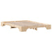 Cadru de pat natural 140 x 200 cm Lemn de pin masiv - WALTI WALTI
