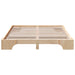 Cadru de pat natural 140 x 200 cm Lemn de pin masiv - WALTI WALTI