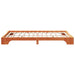 Cadru de pat Maroniu cerat 140 x 190 cm Lemn de pin masiv - WALTI WALTI