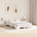 Cadru de pat Alb 135 x 190 cm Lemn de pin masiv - WALTI WALTI