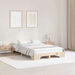 Cadru de pat natural 120 x 190 cm Lemn de pin masiv - WALTI WALTI