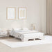 Cadru de pat Alb 120 x 190 cm Lemn de pin masiv - WALTI WALTI