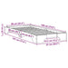 Cadru de pat Alb 90 x 190 cm Lemn de pin masiv - WALTI WALTI