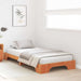 Cadru de pat Maroniu cerat 75 x 190 cm Lemn de pin masiv - WALTI WALTI