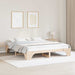 Cadru de pat natural 180 x 200 cm Lemn de pin masiv - WALTI WALTI