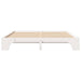 Cadru de pat Alb 180 x 200 cm Lemn de pin masiv - WALTI WALTI