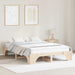 Cadru de pat natural 160 x 200 cm Lemn de pin masiv - WALTI WALTI