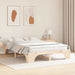Cadru de pat natural 160 x 200 cm Lemn de pin masiv - WALTI WALTI