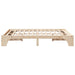 Cadru de pat natural 160 x 200 cm Lemn de pin masiv - WALTI WALTI