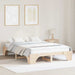 Cadru de pat natural 140 x 200 cm Lemn de pin masiv - WALTI WALTI
