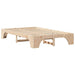 Cadru de pat natural 120 x 200 cm Lemn de pin masiv - WALTI WALTI