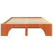Cadru de pat Maroniu cerat 140 x 190 cm Lemn de pin masiv - WALTI WALTI