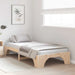 Cadru de pat natural 90 x 200 cm Lemn de pin masiv - WALTI WALTI