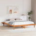 Cadru de pat Maroniu cerat 200 x 200 cm Lemn de pin masiv - WALTI WALTI