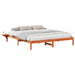 Cadru de pat Maroniu cerat 200 x 200 cm Lemn de pin masiv - WALTI WALTI