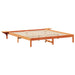 Cadru de pat Maroniu cerat 200 x 200 cm Lemn de pin masiv - WALTI WALTI