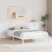 Cadru de pat Alb 160 x 200 cm Lemn de pin masiv - WALTI WALTI