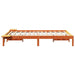 Cadru de pat Maroniu cerat 140 x 190 cm Lemn de pin masiv - WALTI WALTI
