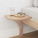 Cadru de pat natural 90 x 200 cm Lemn de pin masiv - WALTI WALTI