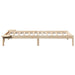 Cadru de pat natural 90 x 190 cm Lemn de pin masiv - WALTI WALTI