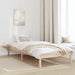 Cadru de pat natural 75 x 190 cm Lemn de pin masiv - WALTI WALTI