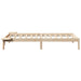 Cadru de pat natural 75 x 190 cm Lemn de pin masiv - WALTI WALTI
