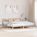 Cadru de pat natural 200 x 200 cm Lemn de pin masiv - WALTI WALTI