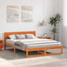 Cadru de pat Maroniu cerat 160 x 200 cm Lemn de pin masiv - WALTI WALTI