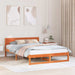 Cadru de pat Maroniu cerat 150 x 200 cm Lemn de pin masiv - WALTI WALTI